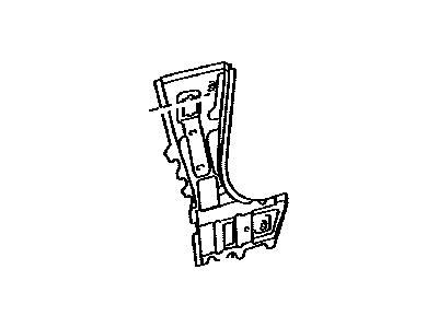 Toyota 61122-0C010 Panel, Cowl Side, Driver Side