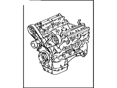 Toyota 19000-0S120 Engine