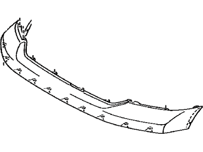 Toyota 52129-0C040 Cover,  Front Bumper,  Lower