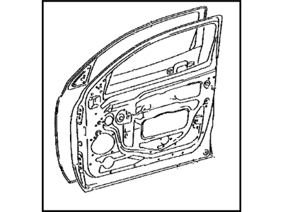 Toyota 67001-0C121 Panel Sub-Assy,  Front Door,  RH