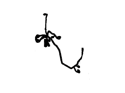 Toyota 82152-0C400 Wire,  Front Door,  LH