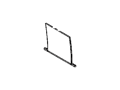 Toyota 64807-89111 Glass Sub-Assy,  Back Window Slide