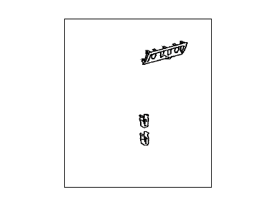 Toyota 55434-0C010-C0 Panel,  Instrument Panel Finish,  Lower Center