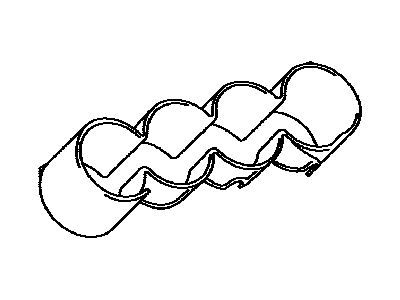 Toyota 11445-38010 Spacer,  Cylinder Block Water Jacket