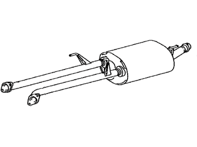 Toyota 17420-0F040 Pipe Assy,  Exhaust,  Center