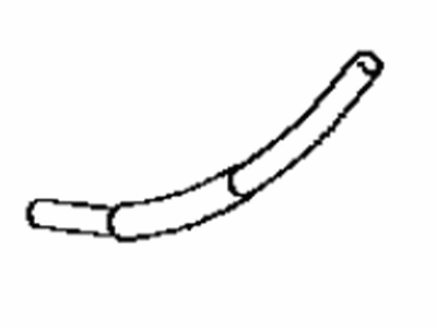 90445-A0002 Toyota Hose, Front Differential Vacuum Illustration 1 of 1
