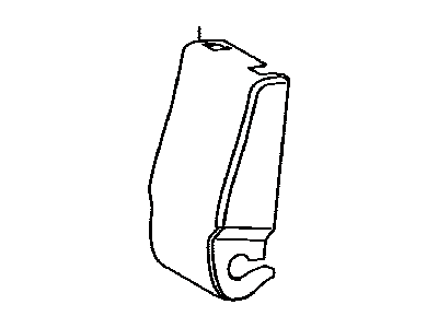 Toyota 71073-0CC60-B1 Cover,  Front Seat Back,  Center