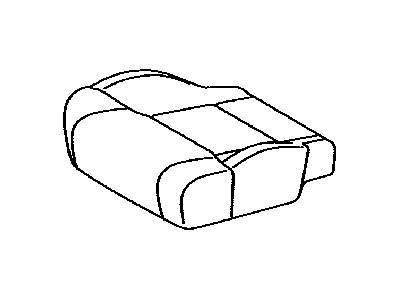 Toyota 71072-0C503-E1 Cover,  Front Seat Cushion,  LH(For Separate Type)