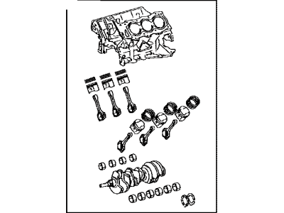 Toyota 11400-39135 Short Block