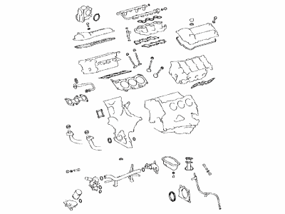 Toyota 04111-0S061 Gasket Kit,  Engine Overhaul
