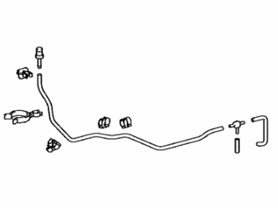 Toyota 36407-34020 Hose Sub-Assy,  Transfer Breather