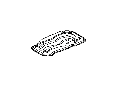 Toyota 58157-0C010 Insulator,  Front Floor Heat,  NO.5