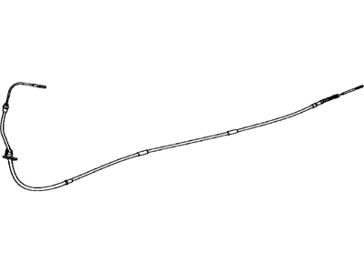 Toyota 46410-0C020 Cable Assy,  Parking Brake,  NO.1