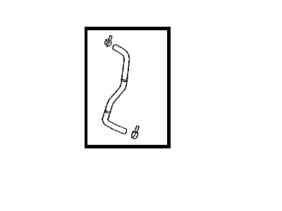 Toyota 23820-0S030 Hose Assy,  Fuel Vapor Feed