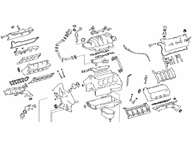 Toyota 04112-0S013 Valve Grind Gasket Kit