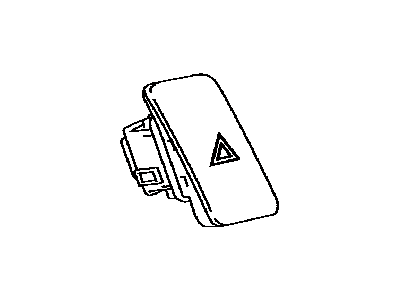 Toyota 84332-0C010 Switch Assy,  Hazard Warning Signal