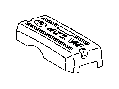 Toyota 22266-50070 Cover Sub-Assembly, Throttle Body