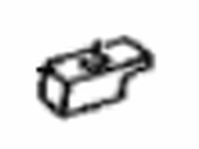 Toyota 72152-0C040-C0 Cover,  Rear Seat Track Bracket,  Inner