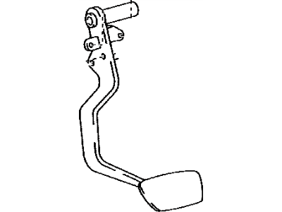 Toyota 47101-34081 Pedal Sub-Assembly, Brake
