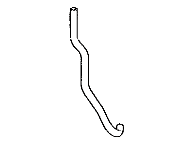 Toyota 90445-14181 Hose,  Front Differential Vacuum,  NO.1