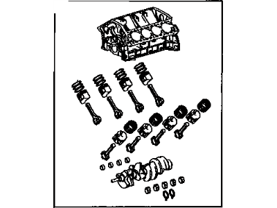 Toyota 11400-50220 Short Block