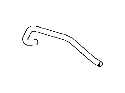 Toyota 87245-0C010 Hose,  Heater Water , Inlet C