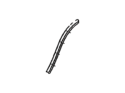 Toyota 75767-0C010-C0 Pad,  Rear Door Moulding,  NO.1