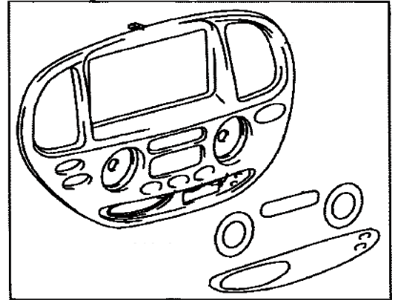 Toyota 84013-0C100-B0 Panel Sub-Assy,  Integration