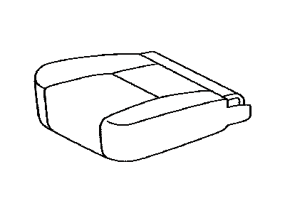 Toyota 71071-0C250-E2 Cover,  Front Seat Cushion,  RH(For Separate Type)