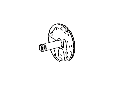 Toyota 35370-50010 Shaft Assy,  Stator