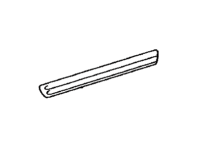 Toyota 75731-0C060-C0 Moulding,  Front Door,  Outside RH