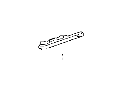 Toyota 71874-58010 Shield,  Front Seat Cushion,  Lower LH