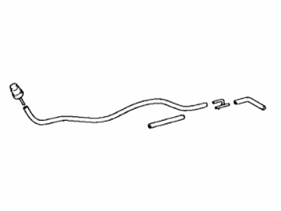 Toyota 36407-34010 Hose Sub-Assy,  Transfer Breather