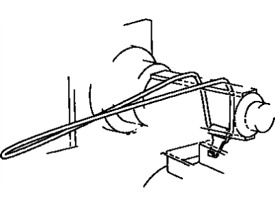Toyota 58780-0C010 Band Assy,  Tool Box