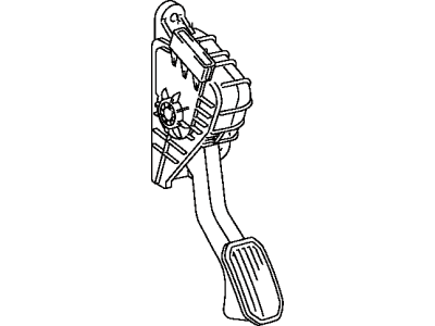 Toyota 78120-34030 Rod Assy,  Accelerator Pedal