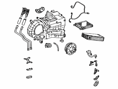 Toyota 87030-0C010 Unit Assy,  Cooling,  Rear