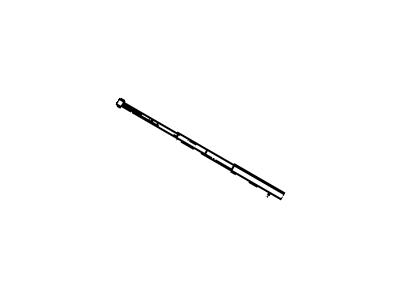 Toyota 86337-AF010 Rod & Pipe,  Sealed W/Cable