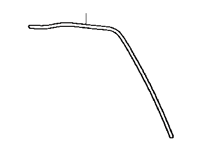 Toyota 90068-59047 Hose, Rear Washer (From Joint To Joint)