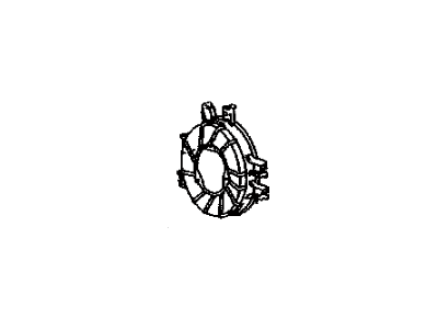 Toyota 88454-0C010 Shroud,  Fan