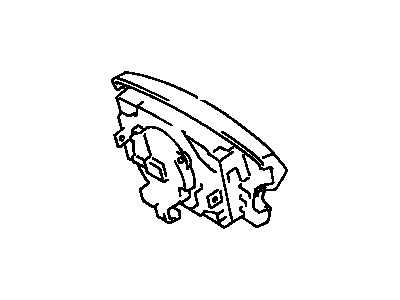 Toyota 45130-0C020-E0 Button Assy,  Horn