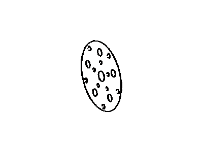 Toyota 88342-0C010 Plate,  Compressor Valve,  Rear