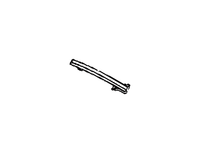 Toyota 69904-0C010 Rail Sub-Assy,  Back Door Glass Guide,  LH