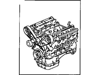Toyota 19000-50710 Engine