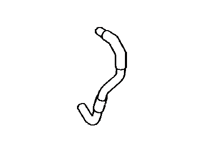 Toyota 16295-50070 Hose,  Water By-Pass,  NO.7