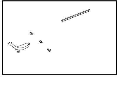 Toyota 67620-0C181-E1 Board Sub-Assy,  Front Door Trim,  LH
