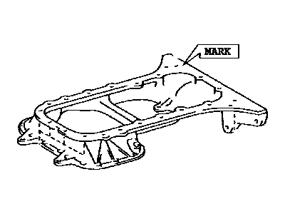 Toyota 12111-50110 Pan Sub-Assy,  Oil