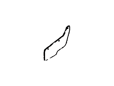 Toyota 53736-89131 Seal, Fender Apron, Front