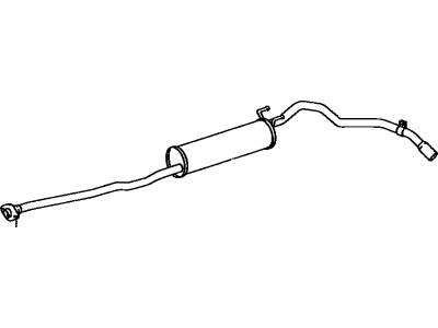 Toyota Pickup Muffler - 17430-3D320