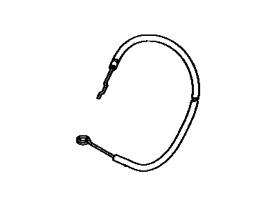 Toyota 55909-35030 Cable Sub-Assembly, Airmix Damper Control