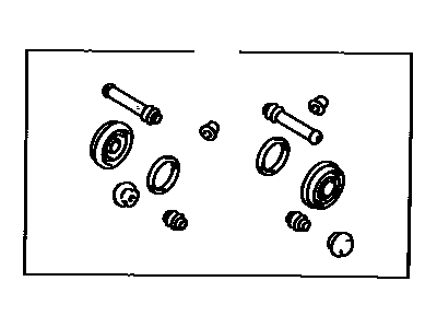 Toyota 04479-22010 Overhaul Kit, Front